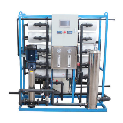 4000LPH 역삼투 물처리 시스템, 역삼투 물 정화 동작 기계