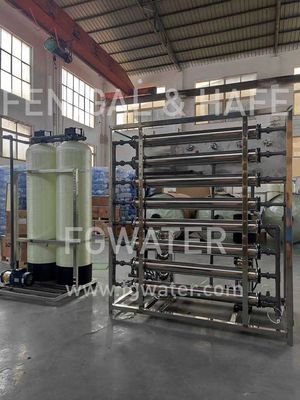 유동적 설계 600-18000gpd 상업적 역삼투 물처리 시스템