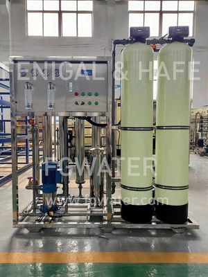음료수 생산 Ph4 역삼투 물처리 시스템을 완성하는 금속