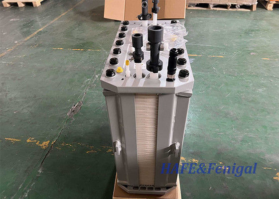 명목 3.4m3/h 흐름 속도 범위 1.7 ∼ 4.5m3/h Veolia EDI 모듈 E-Cell MK-3