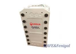 회수 97%까지 흐름 5-9m3/hr VEOLIA EDI E-Cell MK-7 모듈 연속 전자 이온화