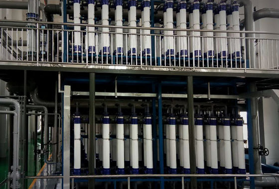 PVDF 고흐름 내부 압력 초필트레이션 막 UF3OA160 ((L)