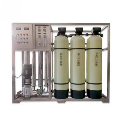 2TPH 3.0kW-380-415V 3xFRP 탱크 염기성 물 역오스모스식물