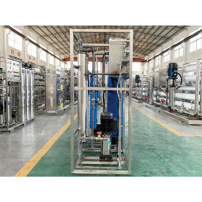 500L/H 1.7kW-380-415V 3xFRP 탱크 염기성 물 역오스모스식물