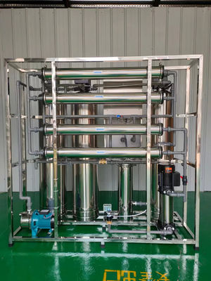 1.5TPH 3.0kW-380-415V 3xSS304 탱크 호박수 역오스모스식물
