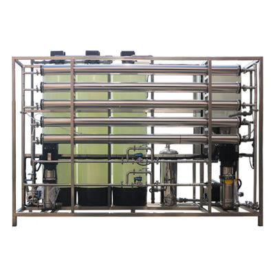 4TPH 5.5kW-380-415V 3xFRP 탱크 염기성 물 역오스모스식물
