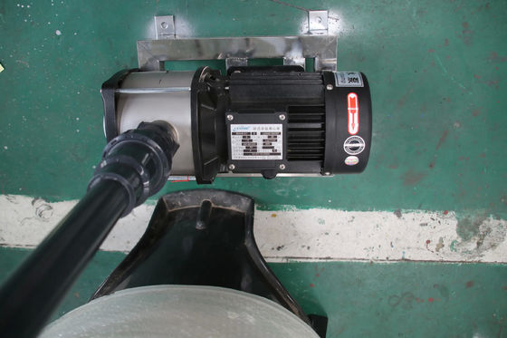 8TPH 14kW-380-415V 2xFRP 탱크 염기성 물 역오스모스식물