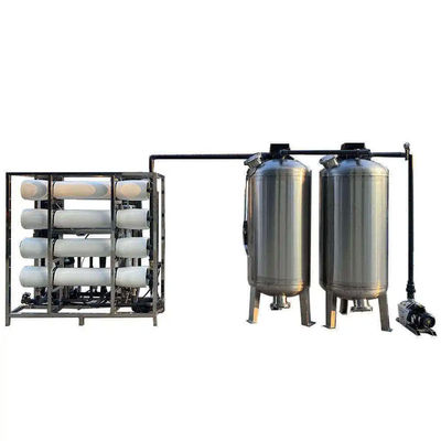 4TPH 5.5kW-380-415V 400KG 염수 역오스모스식물