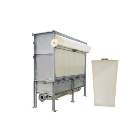 Pvdf 잠수 된 평면 엽 MBR막 폐수 처리 공장