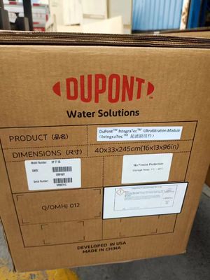 U-PVC 하우징 DOW UF 막 모듈 SFP-2660 / SFD-2660 높은 관용