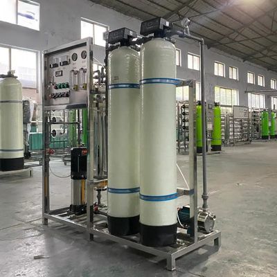 2 FRP 탱크 산업용 500LPh RO 망막 물 필터 시스템