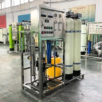 2 FRP 탱크 산업용 500LPh RO 망막 물 필터 시스템