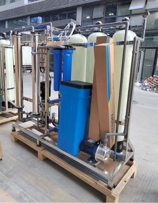 작은 RO-500L/H 3x FRP 탱크 표준 식수 정화 시스템