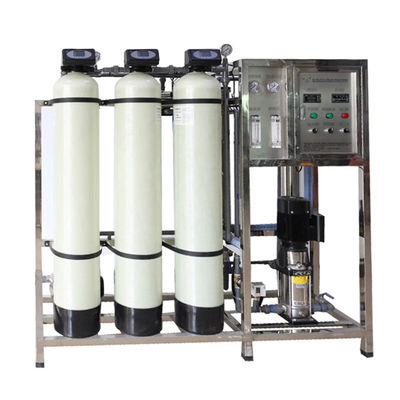 작은 RO-500L/H 3x FRP 탱크 표준 식수 정화 시스템