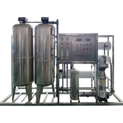 3000L/H SS304 탱크 산업용 역오스모시 처리