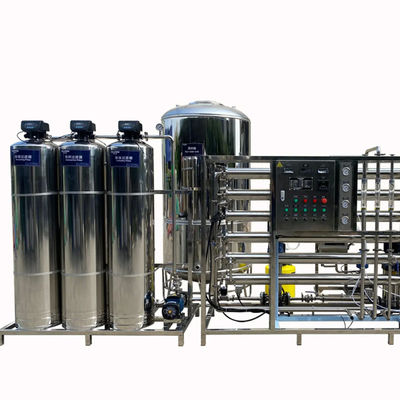 3000L/H SS304 탱크 산업용 역오스모시 처리