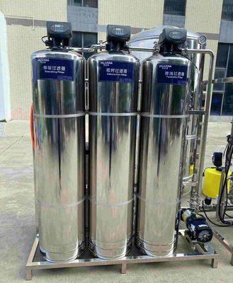 3000L/H SS304 탱크 산업용 역오스모시 처리
