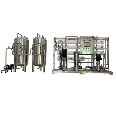 3000L/H SS304 탱크 산업용 역오스모시 처리
