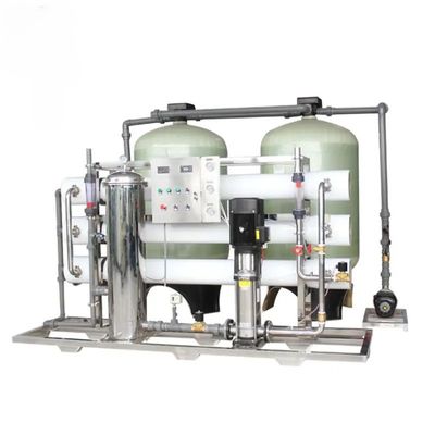 고품질 5TPH FRP 탱크 산업 역오스모스 시스템