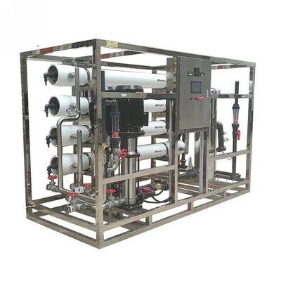 고품질 5TPH FRP 탱크 산업 역오스모스 시스템