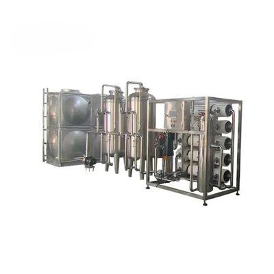 5TPH SS304 탱크 RO 산업 공정용 물 정화 시스템