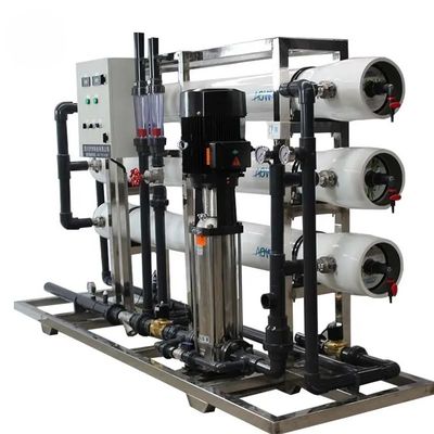 6TPH 7.9kW FRP 탱크 호박수 역오스모스식물 공장