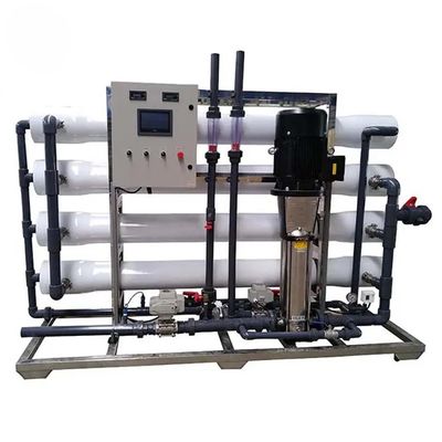 6TPH 7.9kW FRP 탱크 호박수 역오스모스식물 공장