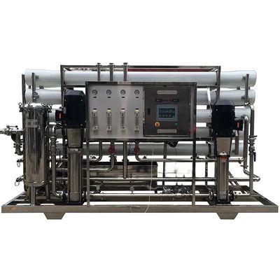 물 필터링을 위한 10T/H 2단계 RO 정화 물 시스템
