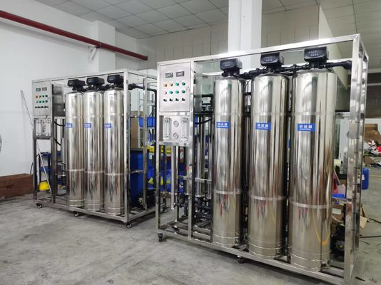 PRO-FD40160 1TPH 소금 물 역오스모스 시스템 SS304 스키드 마운트 2.1kW TDS <2000ppm