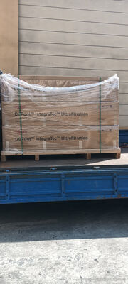 듀폰 51m2 헐섬유 기술로 산업 필터레이션을 위한 짧은 길이의 PVDF UF 막 모듈 XP51 IG