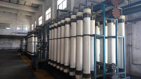 듀폰 51m2 헐섬유 기술로 산업 필터레이션을 위한 짧은 길이의 PVDF UF 막 모듈 XP51 IG