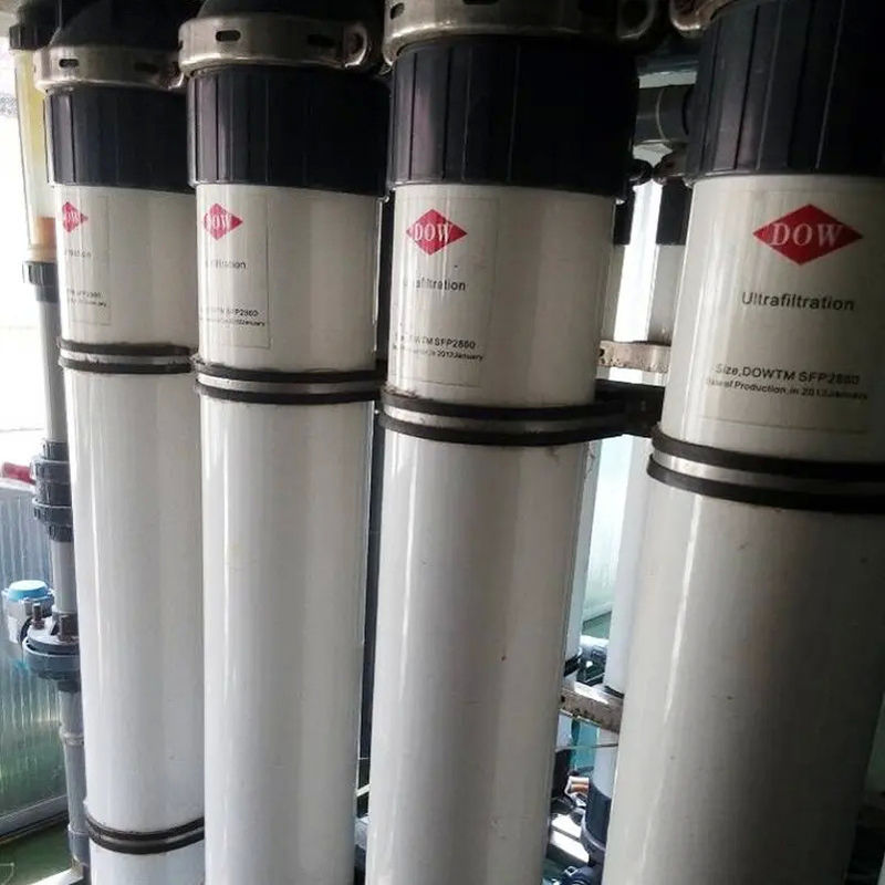 PVDF DOW UF 막 모듈 SFP-2660 / SFD-2660 큰 효과적인 막 영역과 함께