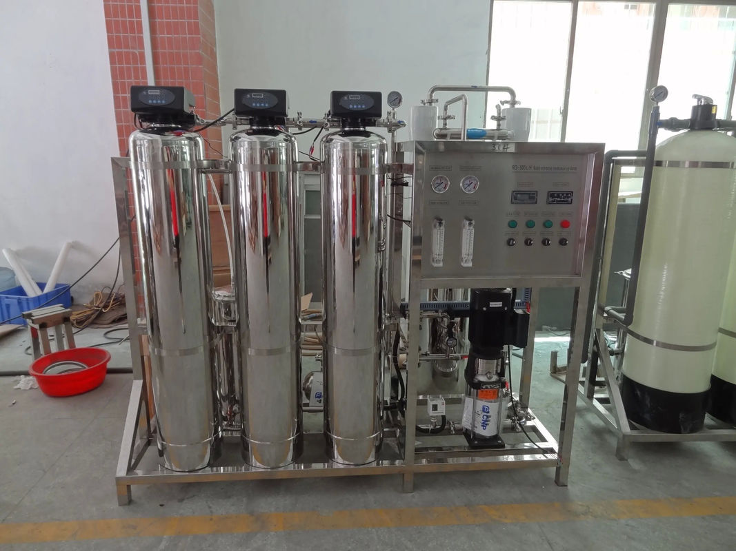 1.5TPH 3.0kW-380-415V 3xSS304 탱크 호박수 역오스모스식물