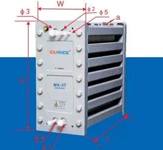 3.5-5.5m3/H EDI 스택 MK-5T 전소 이온화 순수 생산
